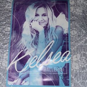 Blue Kelsea Ballerini Poster Signed
